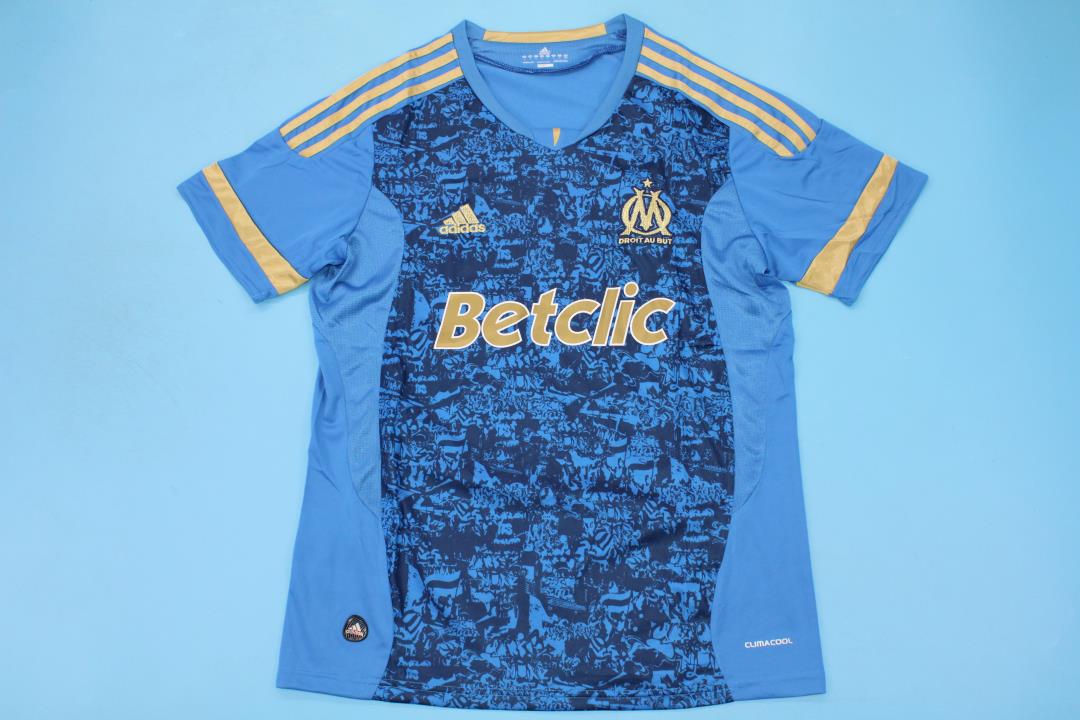 AAA Quality Marseille 11/12 Away Blue Soccer Jersey